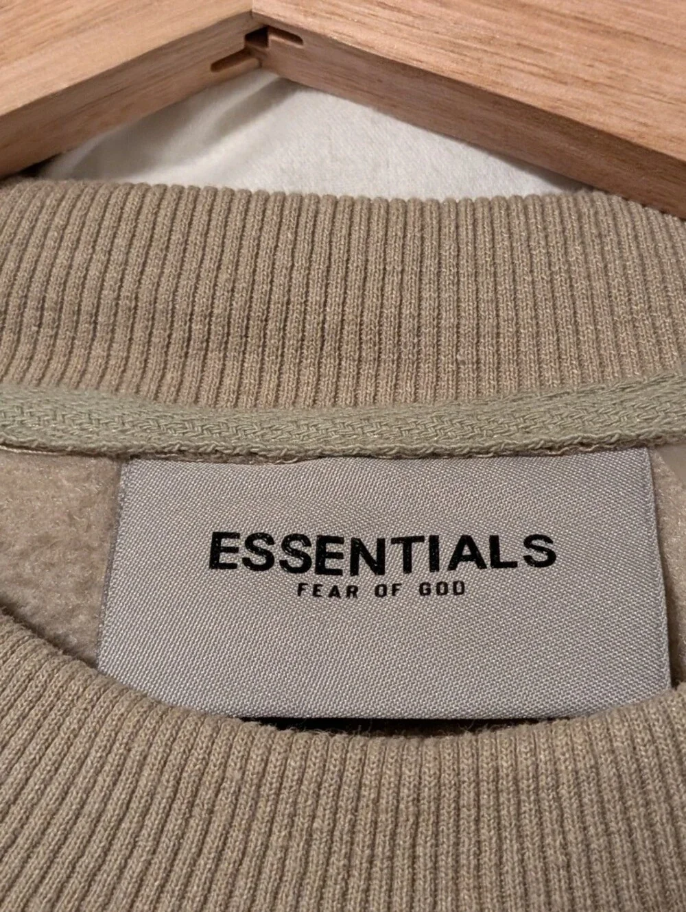 Fear of God Essentials Crewneck Sweatshirt - Taupe